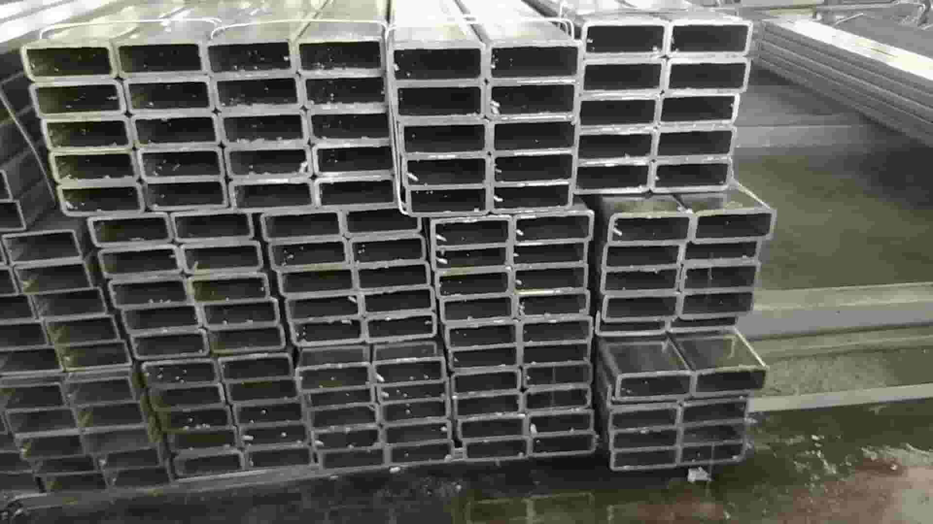 dipped galvanized rectangular hollow section galvanized rectangular steel tube galvanized rectangular box steel section